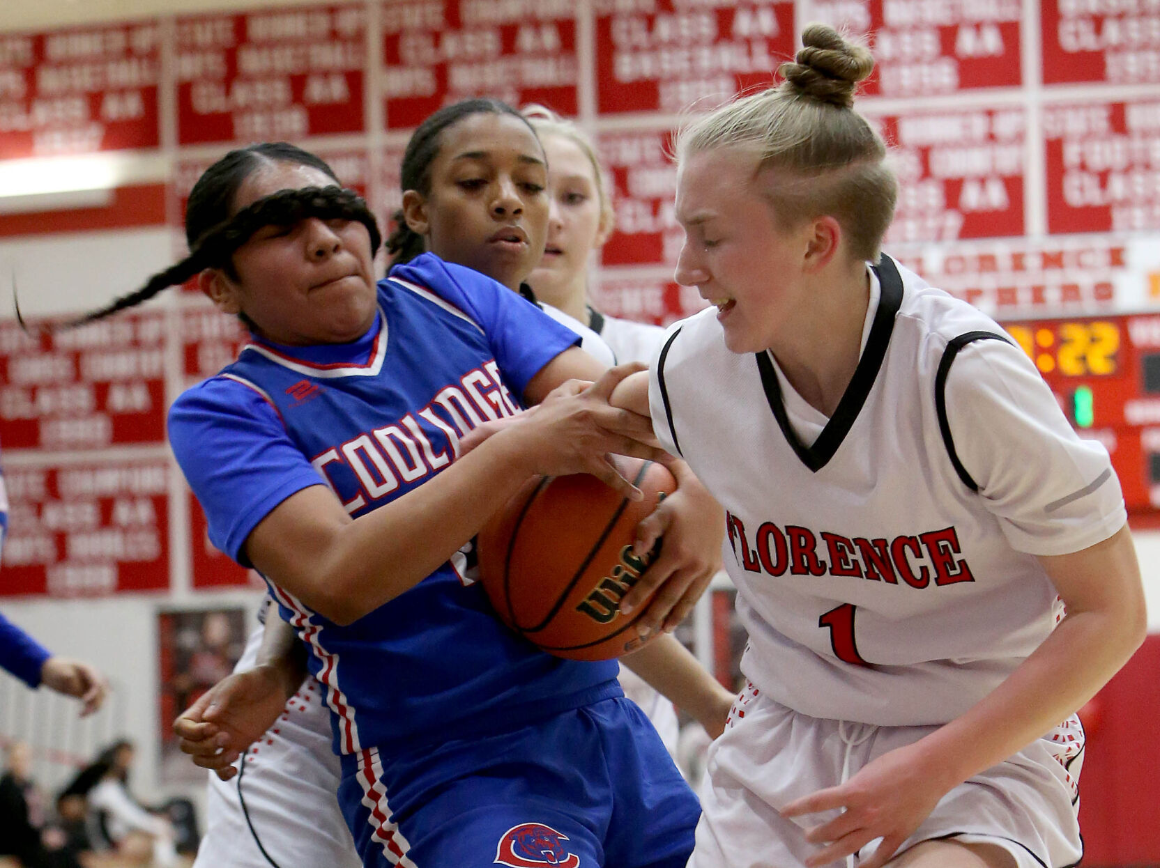 Florence vs. Coolidge girl's basketball